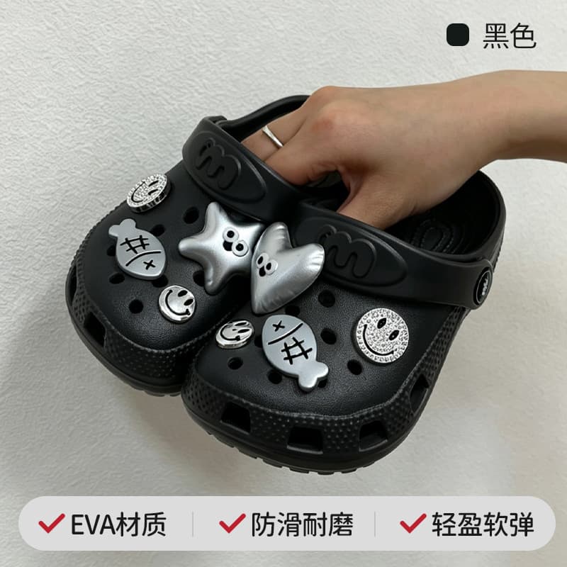 Children's Slippers Baby Clogs Boys Summer Sandals Girls Casual Anti-Slip Beach Shoes Indoor Outdoor