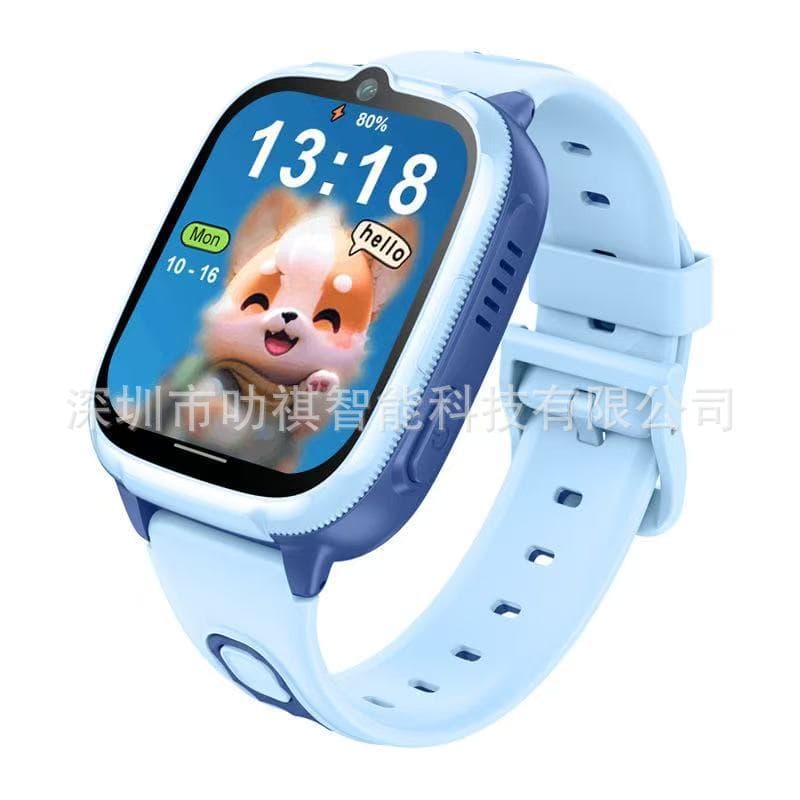 Cross-border D53 children's phone watch, smart 4G video chat, large battery, WiFi positioning, waterproof, multi-language.