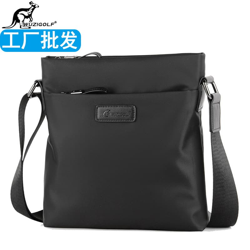 Cross-border Wholesale Men's Bag Casual Crossbody Bag Men's Briefcase Small Backpack Korean Style Business Shoulder Bag Men Oxford Cloth Bag