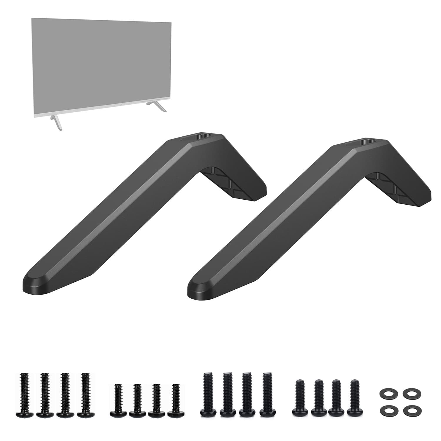 Universal TV Stand Legs Adjustable Universal TV Desktop Stand Cross-border Amazon and eBay