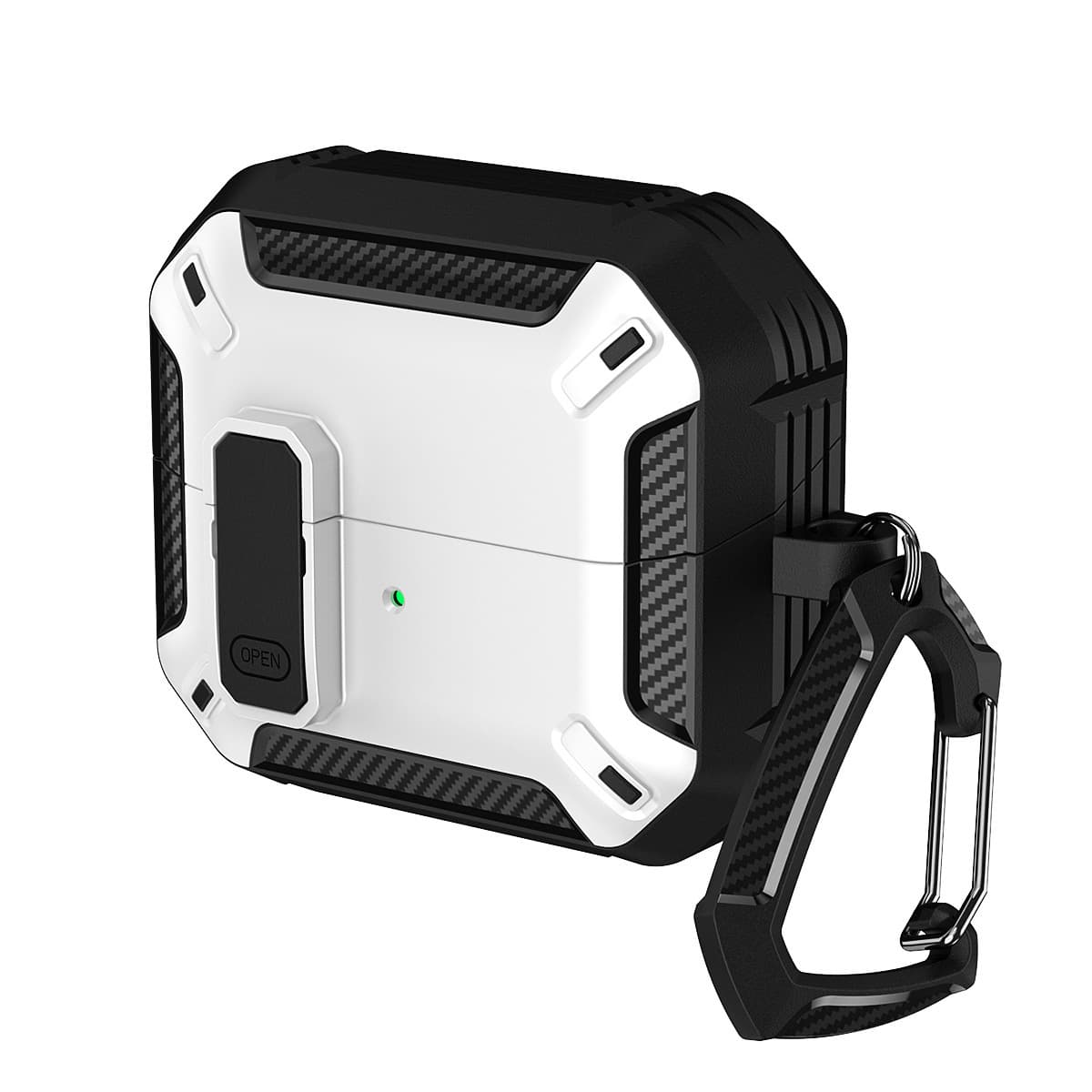 Compatible with Samsung Galaxy Buds 3 / Buds 3 Pro Bluetooth Earbuds Case with Lock Clip, Anti-Drop, Creative New