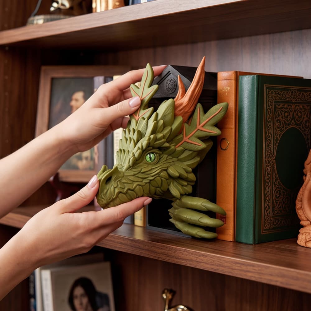 Cross-border Amazon popular dragon American home decoration magic dragon book small ornaments handicrafts decoration 527