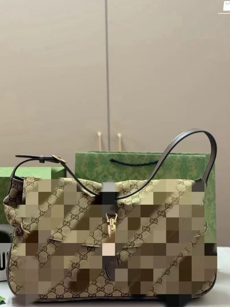 Gucci Handbag Underarm Bag G Brand Fashion Evening Bag Crescent Bag Shoulder Bag Crossbody Bag Pin Buckle Hardware