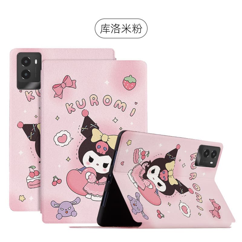 Cartoon Creative New Case for Xiaomi Redmi Pad Pro 12.1 Inch Shockproof Full Coverage Stand Pink
