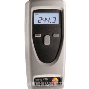 Testo 470 Precision Tachometer Speed Measuring Instrument Photoelectric Tachometer Contact Tachometer