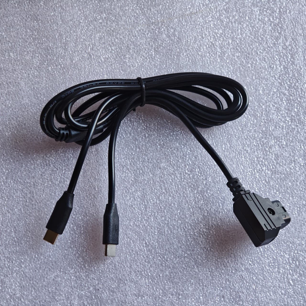 D-TAP to Type-C splitter compatible with DJI Focus Pro, SDR, Transmission video transmitter power