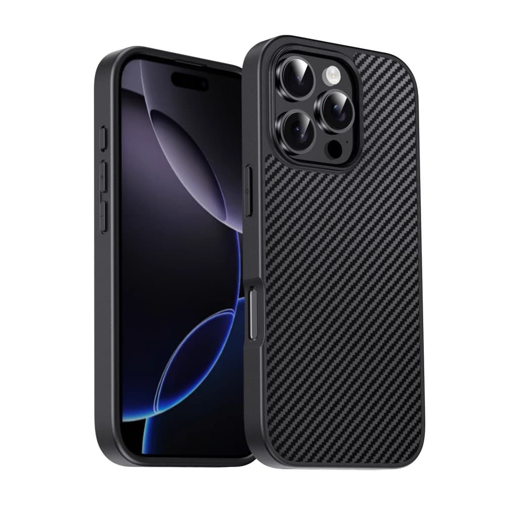 iPhone 16 Pro Max Case Carbon Fiber Magnetic Compatible with Apple 15 Phone Protective Cover Amazon 16E