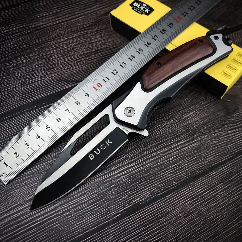 Cross-border Hot Product Buck DA130 Folding Knife Mini Outdoor Knife Camping EDC Pocket Knife Fruit Small Knife