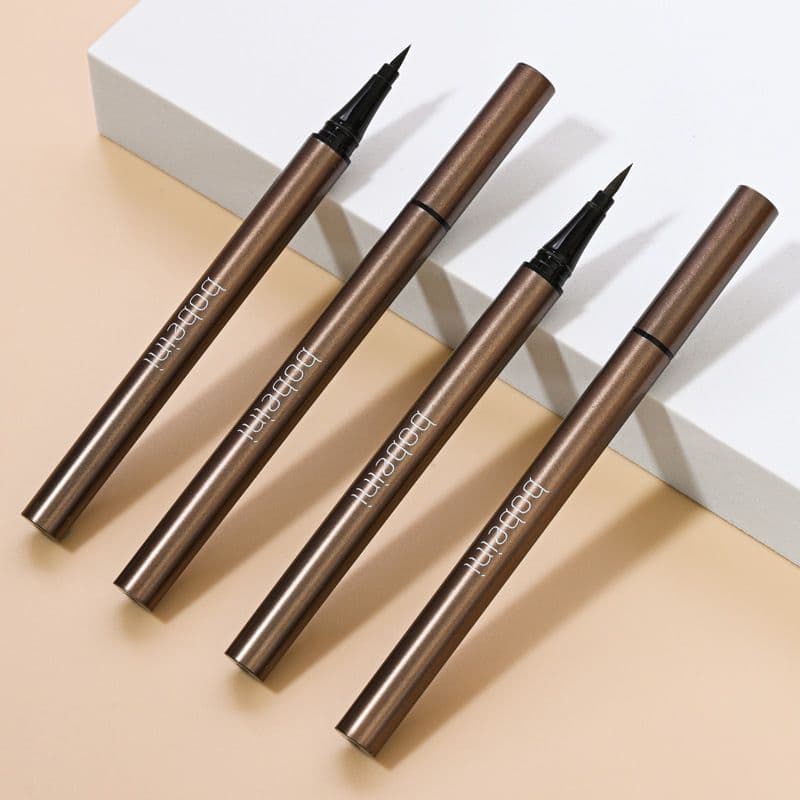 Baibeini liquid eyeliner pencil, gel pencil, waterproof, smudge-proof, suitable for beginners, women, colored, white, ultra-fine, factory direct sales.