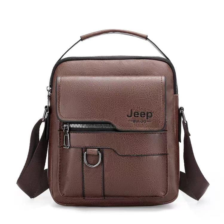 New Men's Shoulder Bag Casual Crossbody Bag Fashion Handbag Trendy Brand Small Business Briefcase