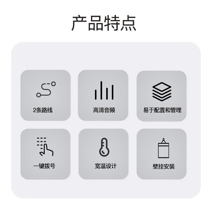 Fanvil Direction Audio Intercom Access Control Intercom IPPBX Telephone SIP Voice Intercom Smart Security