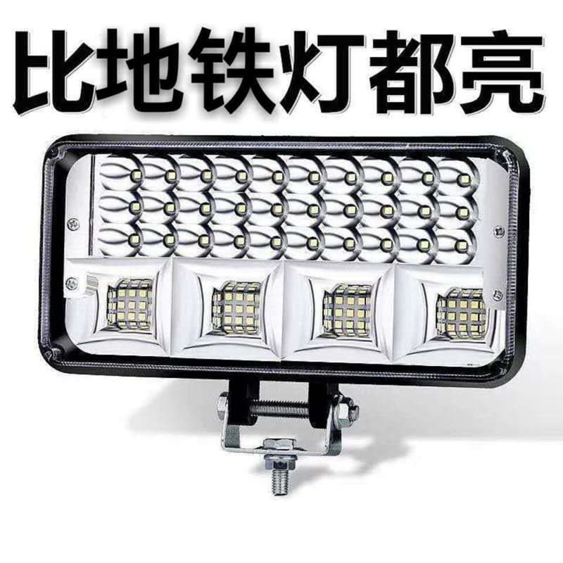 Car LED headlight 12V24V truck super bright long strip spotlight forklift excavator harvester electric tricycle light