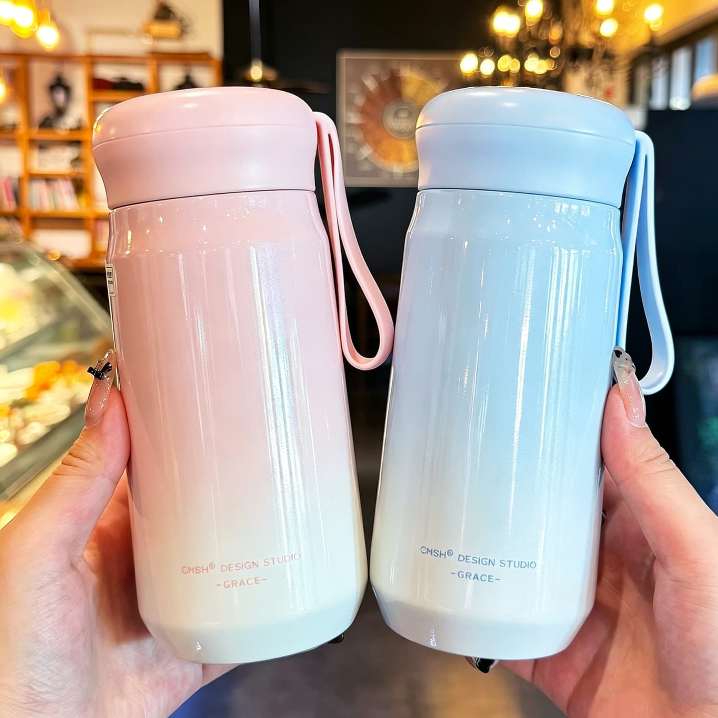 Insulated cup for women, compact and portable cup for girls, high-looking insulated water cup for women, 2026 new style women's tumbler