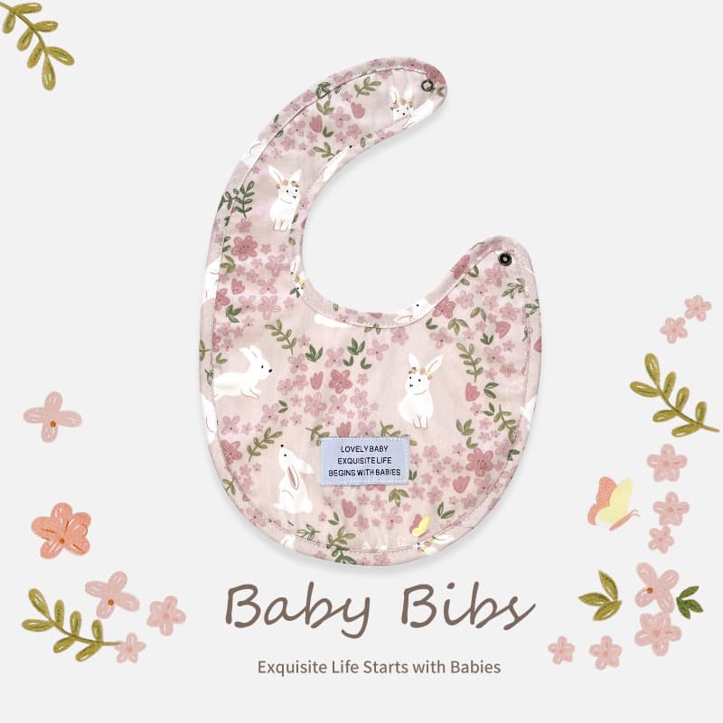 Cross-border Ins Baby Pure Cotton Bib Drool Towel Infant Newborn Waterproof Mother and Baby Products Wholesale Factory