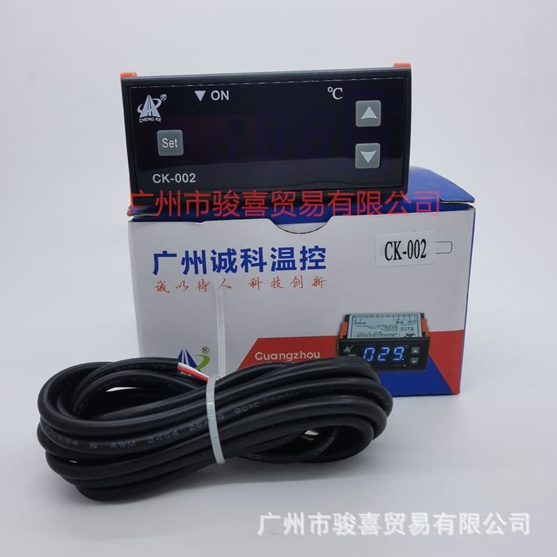 Chengke Electronics Precision 0.1 Temperature Controller CK-002 with Cooling/Heating and Alarm Output, Range -19.9~99.9