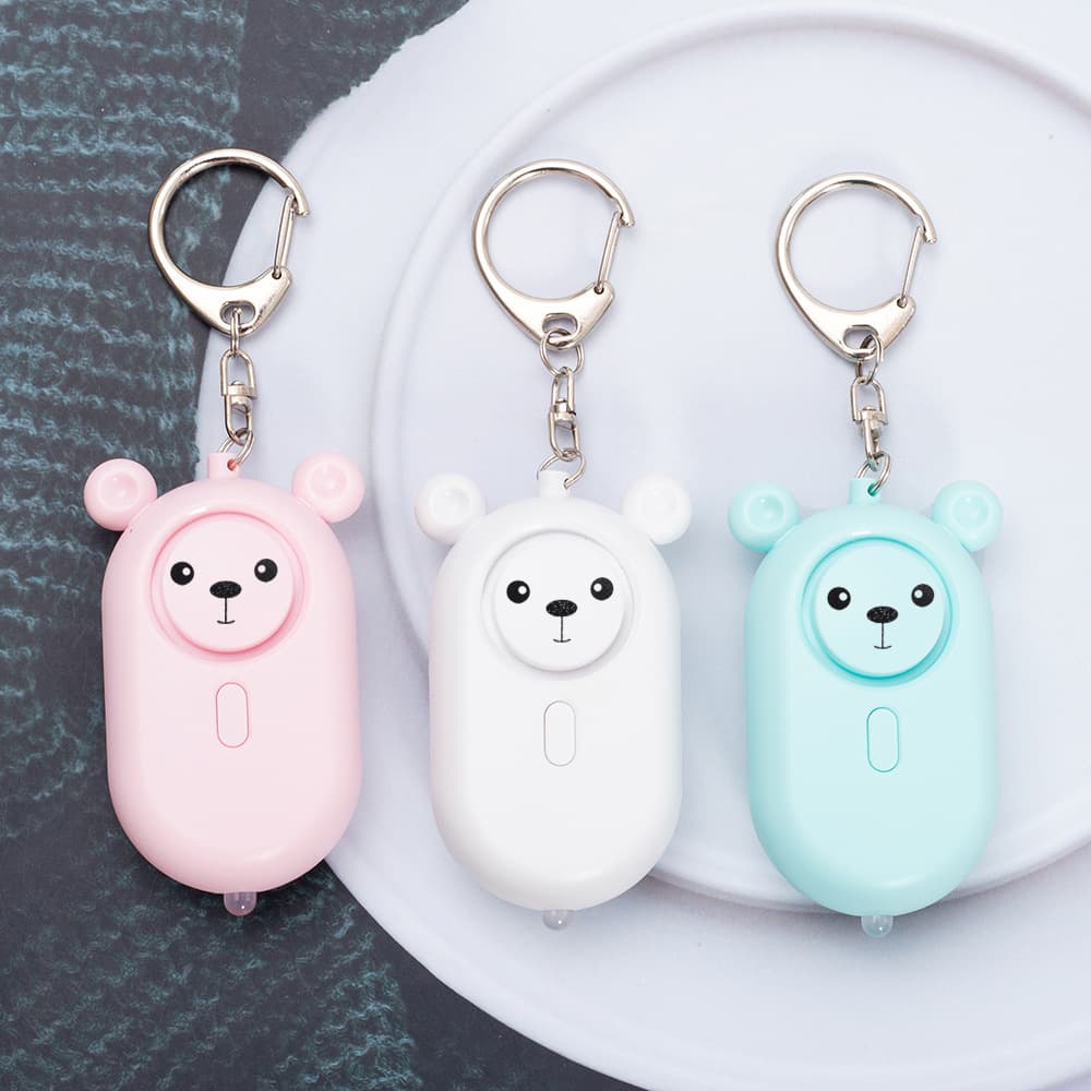 Personal Alarm Cute Pet Outdoor Self-Defense Alarm Strong Light Warning Device
