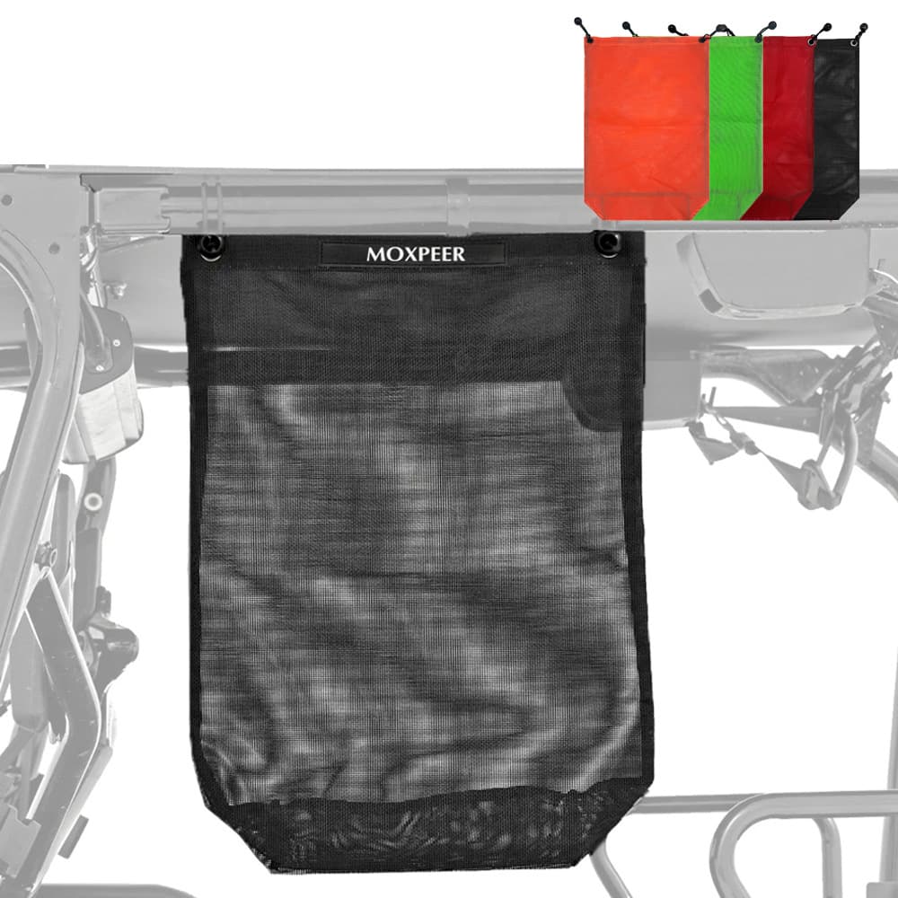 Amazon UTV ATV ATV plastic mesh garbage storage bag SUV off-road vehicle spare tire garbage storage bag