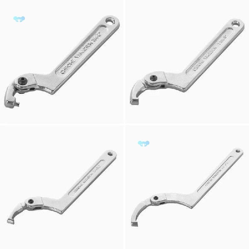 Adjustable Wrench Spanner Tool Adjuster for Motorcycle Bike