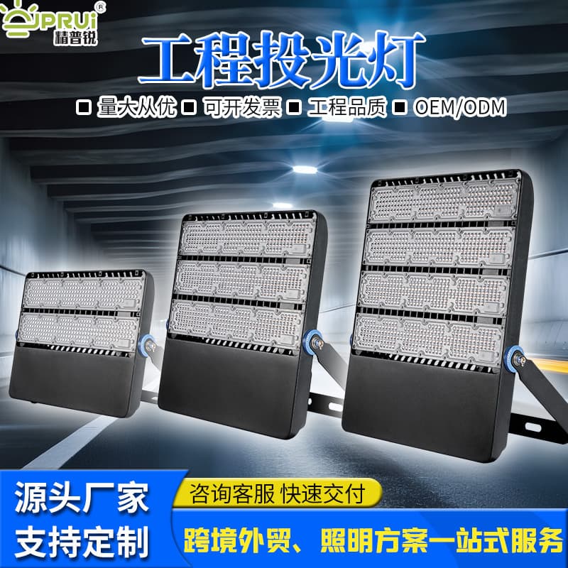 LED Engineering Floodlight Municipal Street Light Module High Power Cost-Effective Die-Cast High/Low Voltage Module 240W 300W
