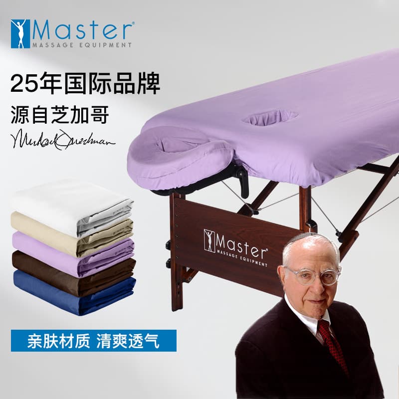 Mingteng Master Massage Table Cover with Sink Hole, Face Cradle Cover, Massage & Beauty Table Cover, Multicolor, In Stock, Cross-Border