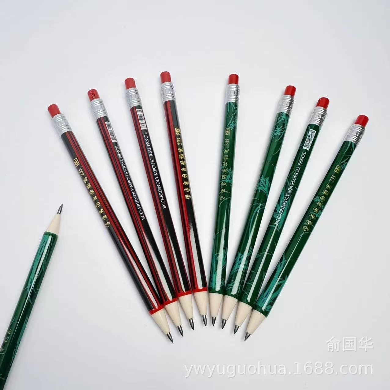 Continuous Lead Multi-Color 2.0mm Pencil, Posture-Correcting Automatic Mechanical Pencil, Special Pen for Student Practice and Homework