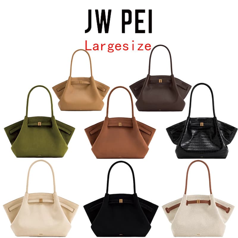 JW PEI Dumpling Bag Large Hana New Shoulder Crossbody Handbag Tote Bag Cross-border Foreign Trade Premium Women's Bag