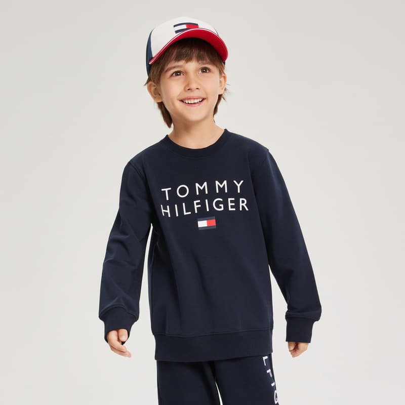 TOMMY Kids Spring/Fall New Arrival Boys Sweatshirt Children's Breathable Top Base Layer Autumn Fashion