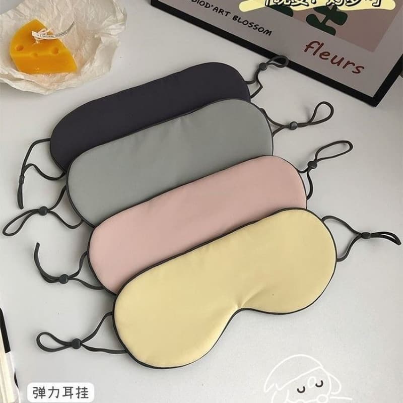 Women's Light-Blocking Breathable Sleep Mask, Cute for Kids and Students, Sleep Aid with Ear Plugs for Men