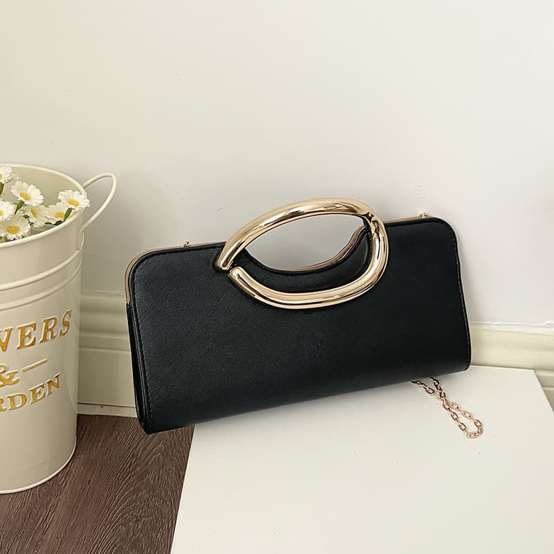 Cross-Border Women's Exquisite Clutch Bag European and American Fashion Chain Bag Banquet Bag Party Bag Single Shoulder Crossbody Bag