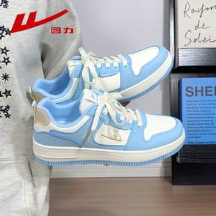 Warrior Women's Shoes Versatile White Shoes Women 6 New Spring Autumn Niche Original Lightweight Thick Sole Board Shoes