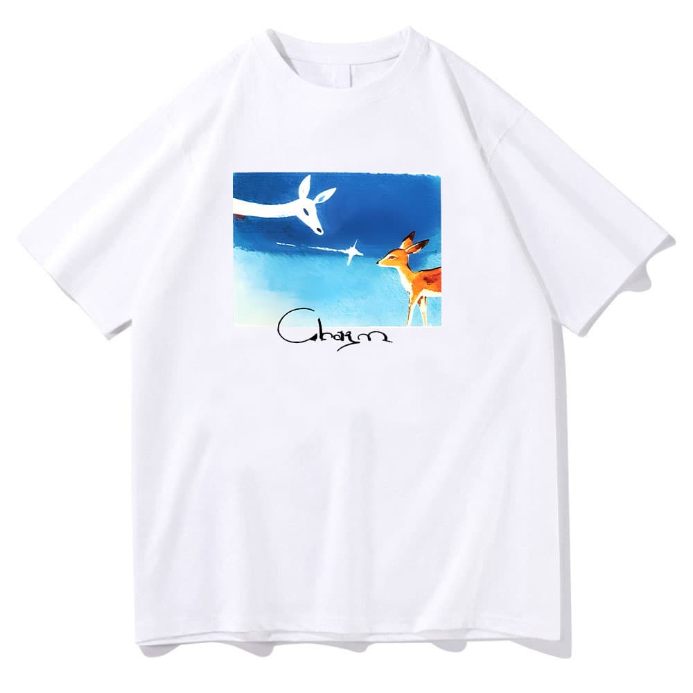Clairo Merch Charm Fawn T Shirt 2025 Fashion Men/Women Cloth