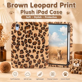 Compatible iPad Tablet Case with Pen Slot for iPad 10th Gen, iPad 11th Gen Protective Cover