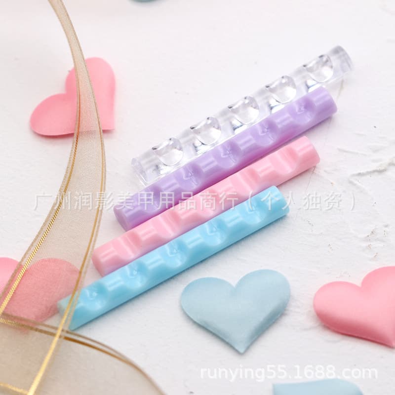 Nail Art Pen Holder with Multiple Compartments, Transparent Acrylic Light Therapy Pen Holder, Brush Box, Pen Container, Nail Artist Desktop Storage Tool
