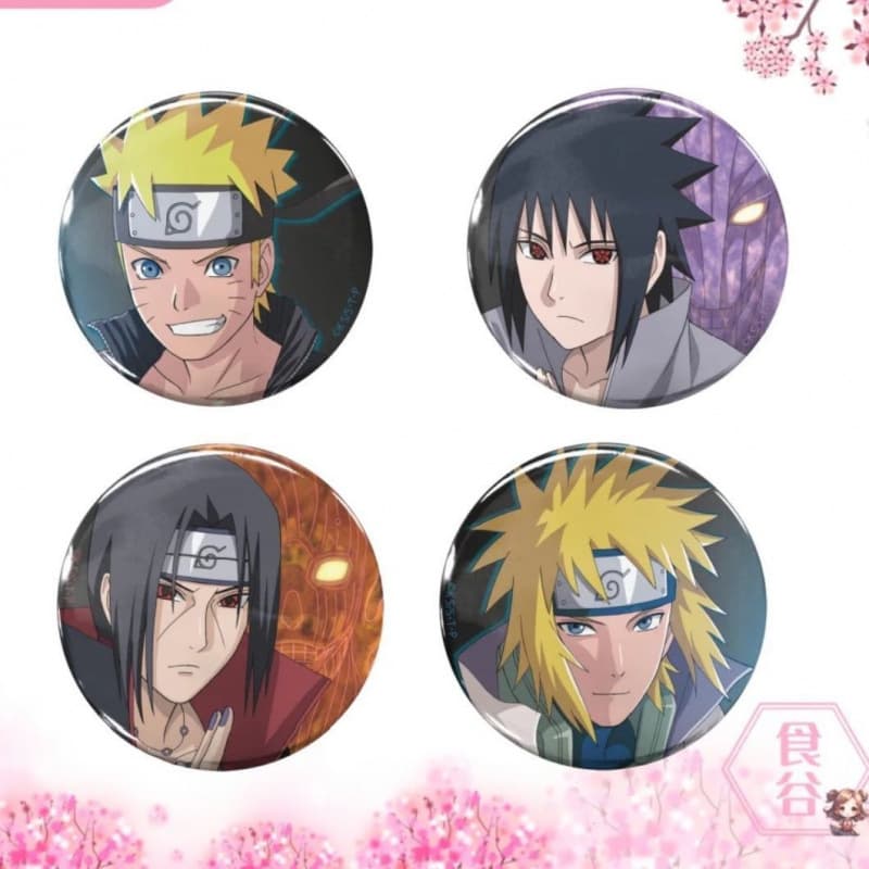 Naruto Shippuden Badge Pin Merchandise