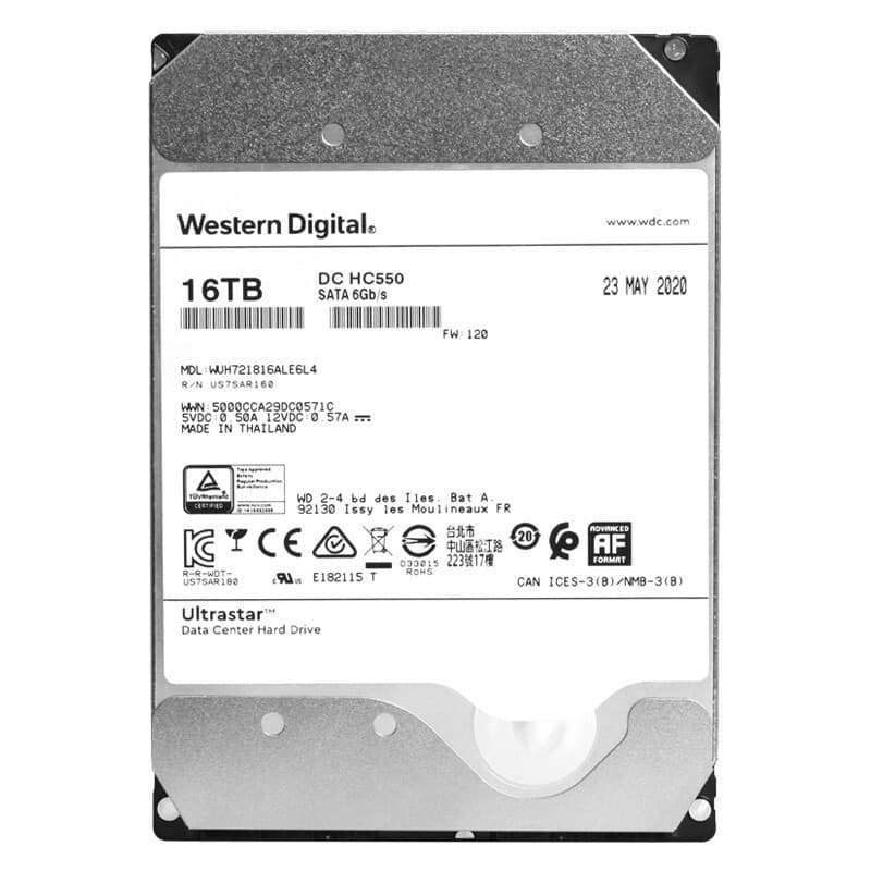 WD Hard Drive Enterprise Grade 3.5-inch SATA Interface 7200RPM NAS Server Storage CMR