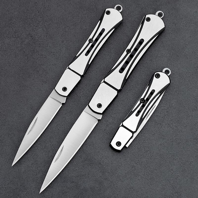 Factory Outdoor Folding Knife Stainless Steel Fruit Knife Portable Keychain Folding Knife Mini Pocket Knife in Stock