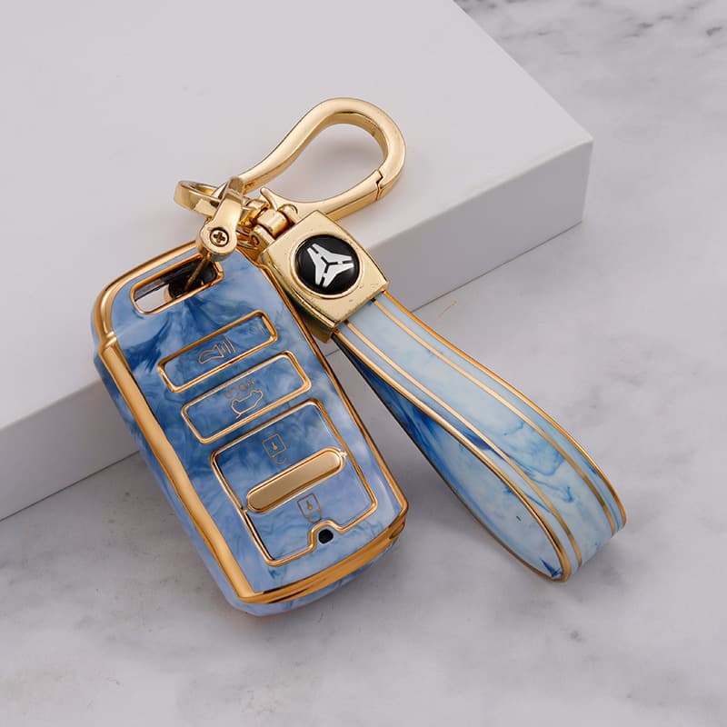 TPU Car Key Case for KIA Cadenza K7 Sorento K900 Key Cover with Keychain