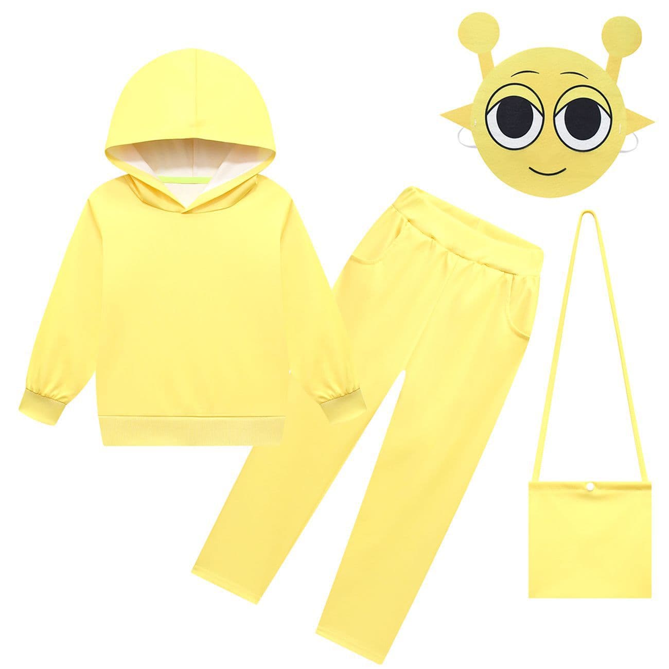 New Cosplay Rhythm Box Sprunki Plush Children's Hoodie Set 5417 6081
