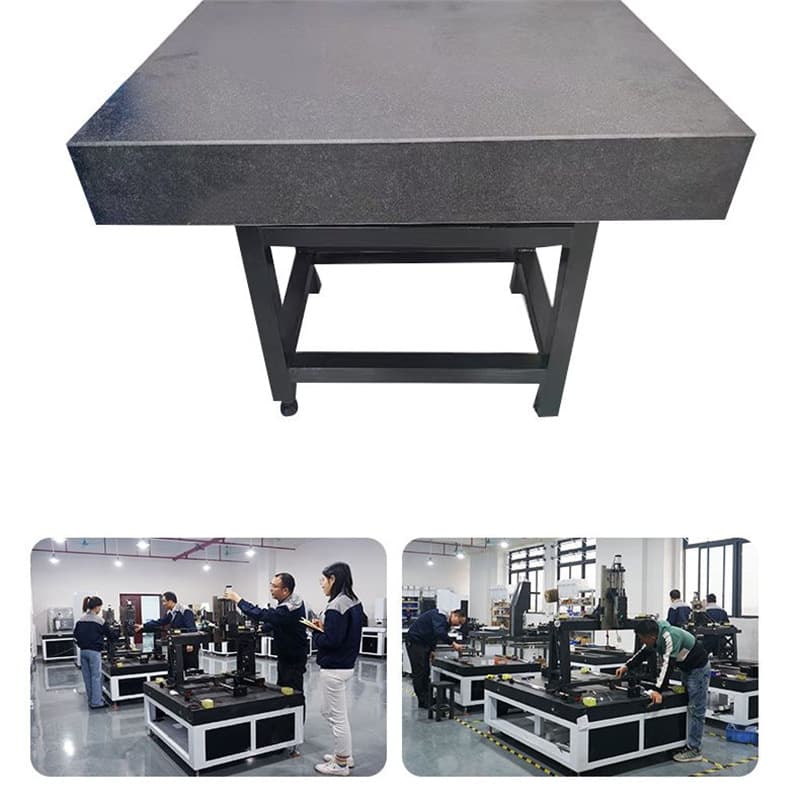 Marble Platform Inspection Platform Grade 00 Leveling Marking Inspection Work Granite Slab Platform Stand