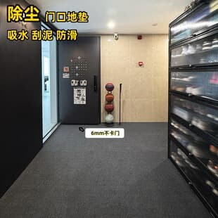 Thick Large Area Full Coverage Cuttable Non-Slip Carpet for Living Room, Bedroom, Office, Commercial Use, Soundproof Carpet Pad
