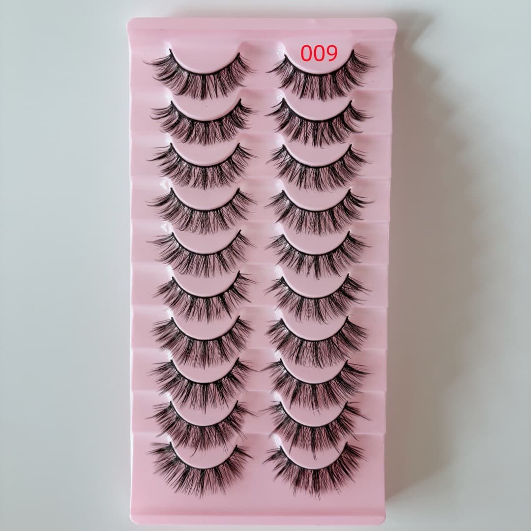 10 Pairs of Hard Stems, Mommy Sense Comics, Little Devil False Eyelashes, Hard Stem False Eyelashes Can Support False Eyelashes