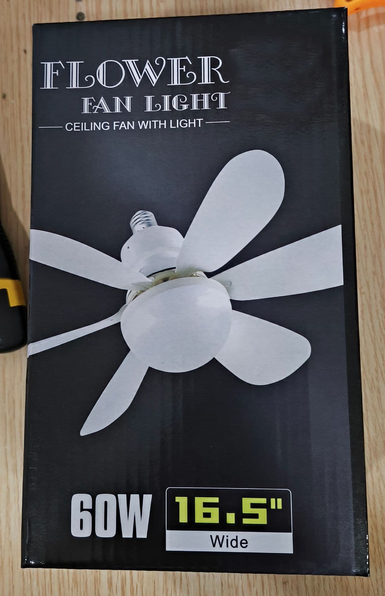 New Cross-border E27 Screw Base Household Quiet Mini Fan Light Smart Ceiling Fan Light for Dining Room Bedroom