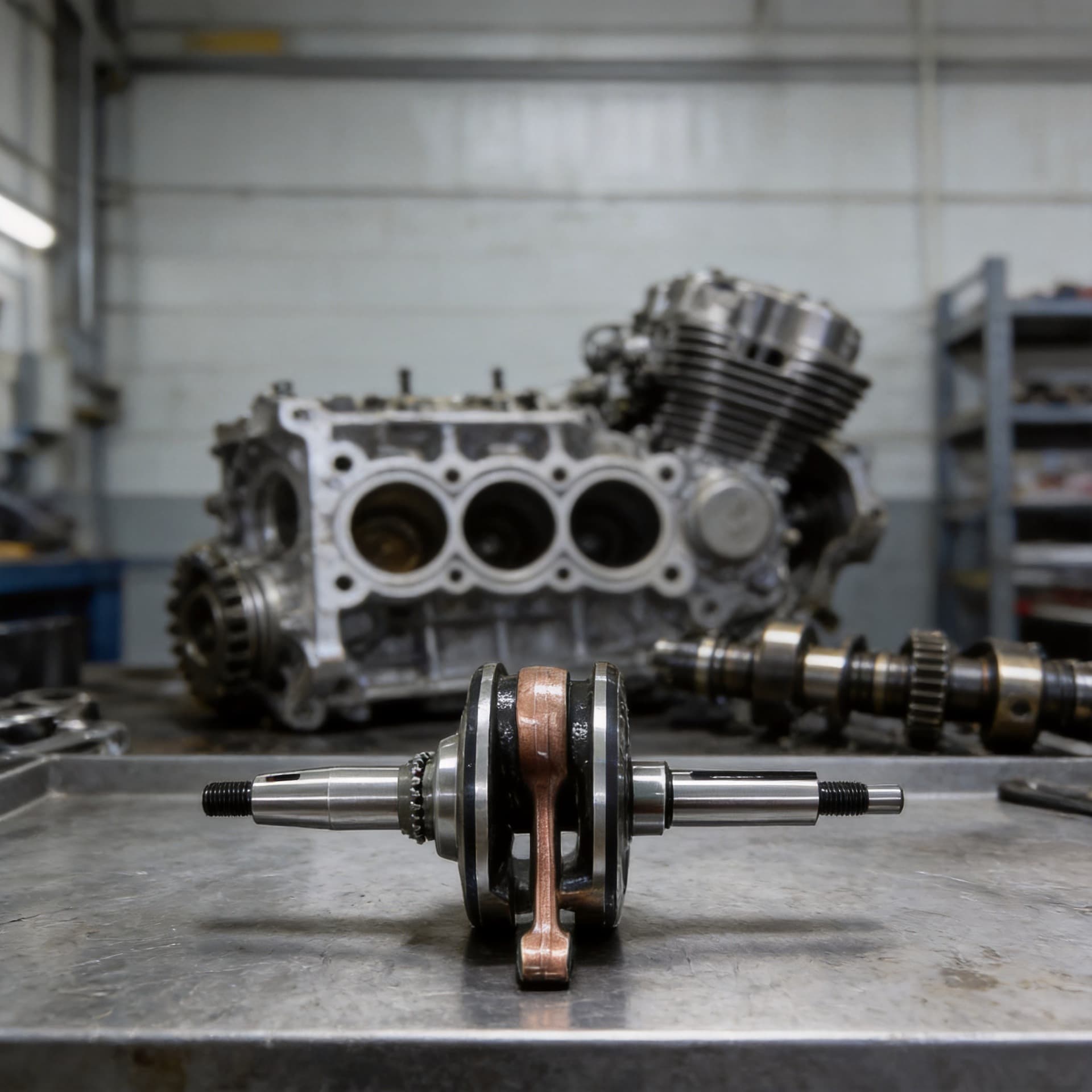 Motorcycle Parts CNC Modified Crankshaft for YAMAHA LC150 R15 Y15ZR