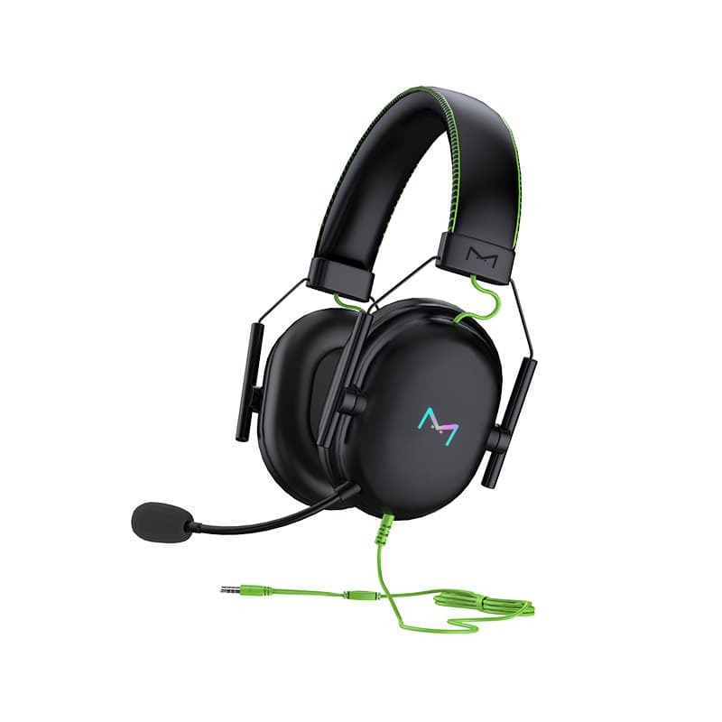 V2X Cyclone Over-Ear Gaming Headset with Microphone 7.1 Surround Sound Memory Foam Ear Cushions