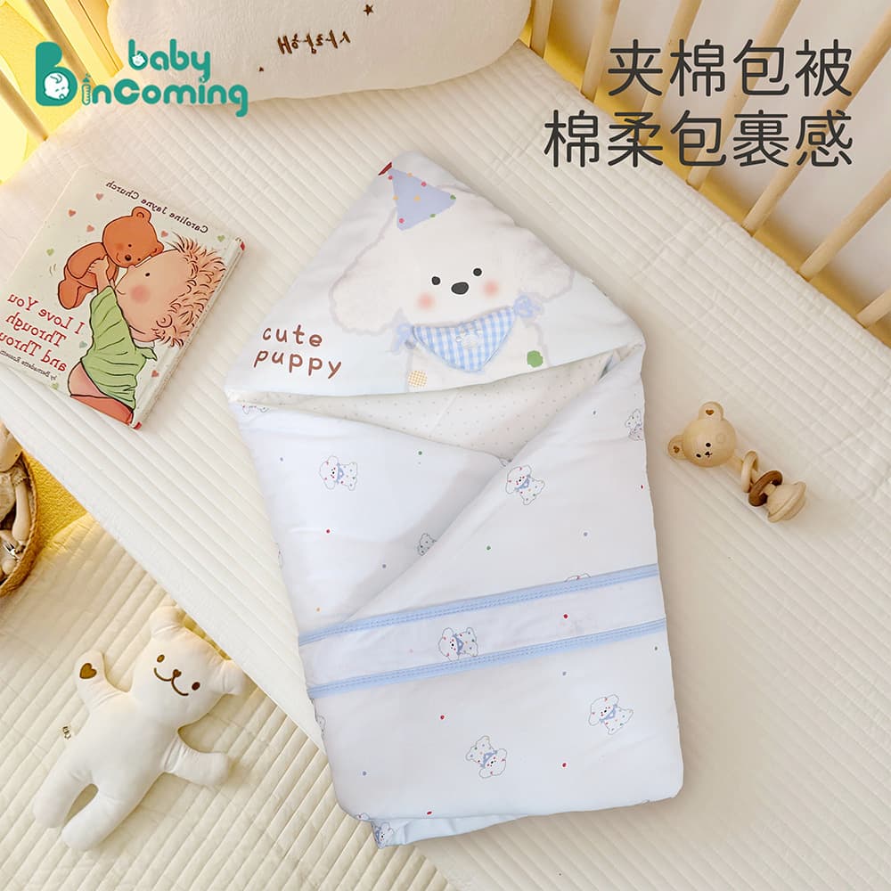 Class A Baby Swaddle, Animal Cartoon Design, Newborn Wrap, Infant Swaddle Blanket, Essential for Delivery Room