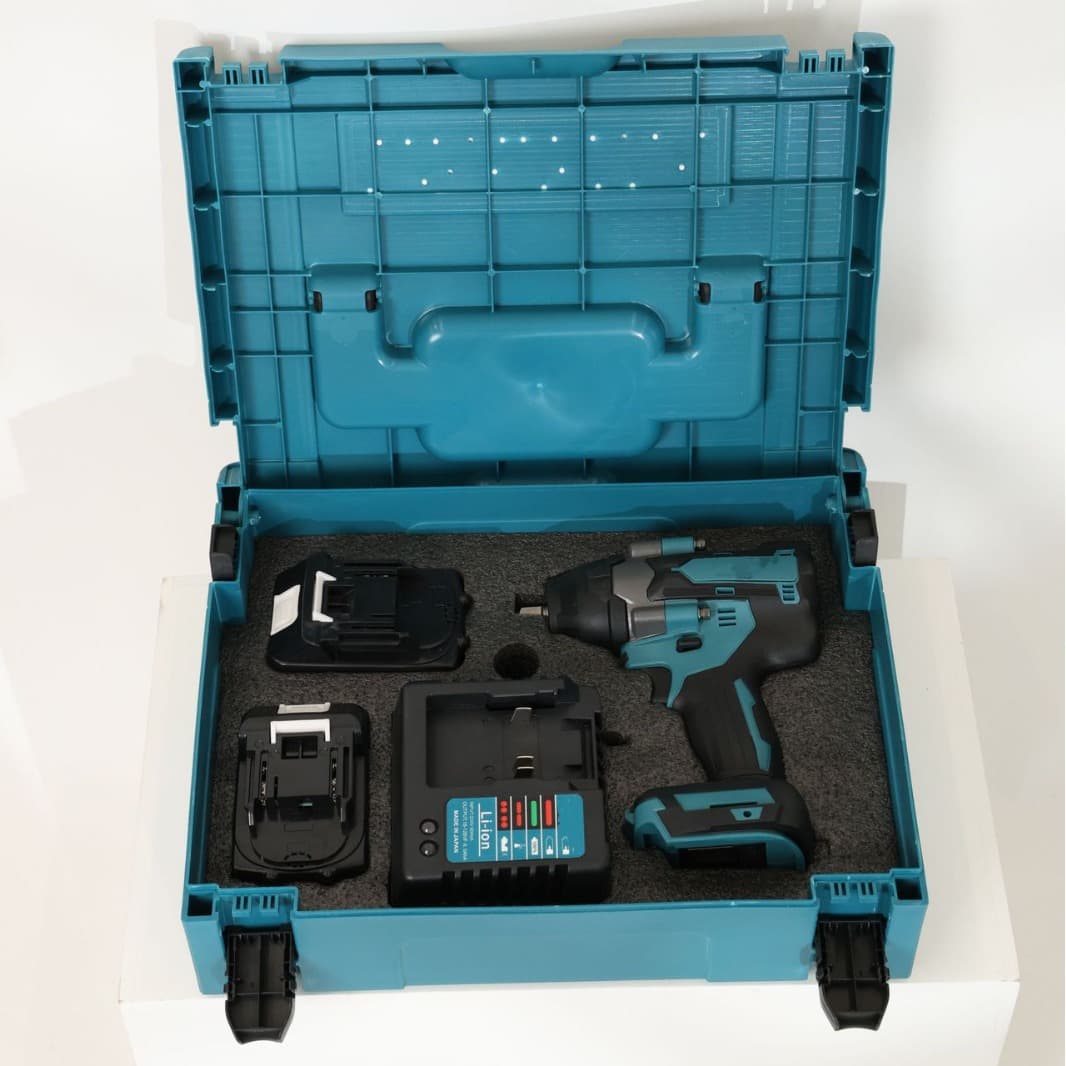 Cross-border hot model Makita 700N wrench set high torque decoration rack worker auto repair lithium battery wrench assembly