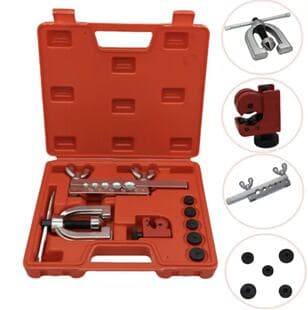 CT-2033C 7-Hole Manual Flaring Tool for Auto Repair Pipe Tool Home Maintenance Kit