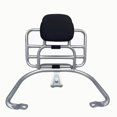 Zongshen Vespa GTS300 Motorcycle Modification Folding Backrest Spring Sprint Rear Rack Tail Rack Motorcycle Safety Accessories