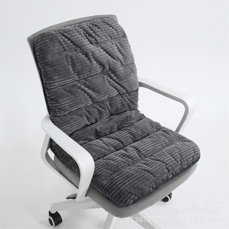 Thickened dining chair cushion and backrest integrated office chair seat cushion chair cushion sedentary student chair cushion student dormitory