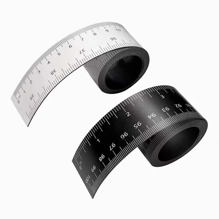 Magnetic Border Ruler Blackboard Whiteboard Wall Sticker Soft Ruler Magnetic Border Strip Edge Protection Sticker